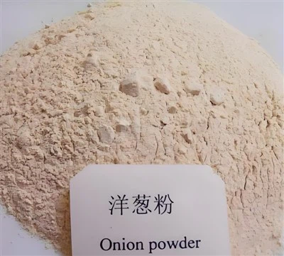 Poudre d'oignon jaune